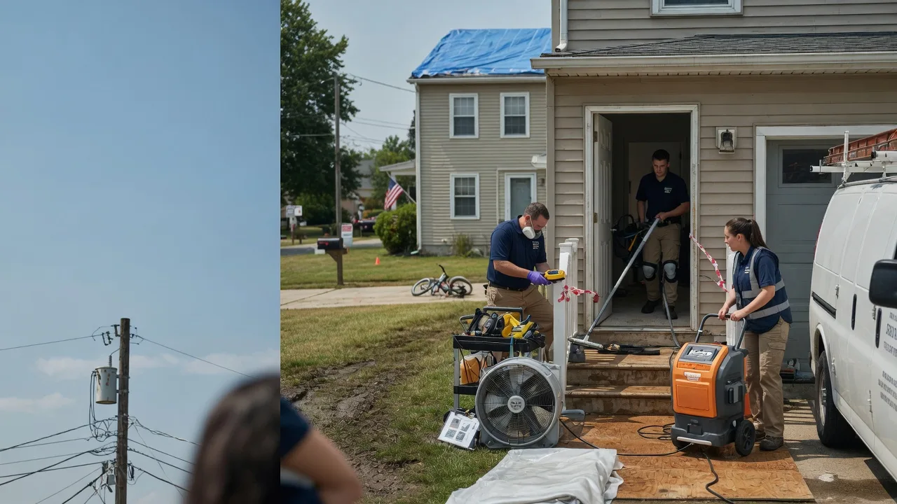 Water Damage Repair in Thornburg, IA near me